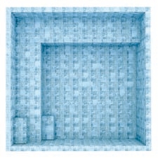 Compact standalone fiberglass spa diagram for a Kansas City backyard install