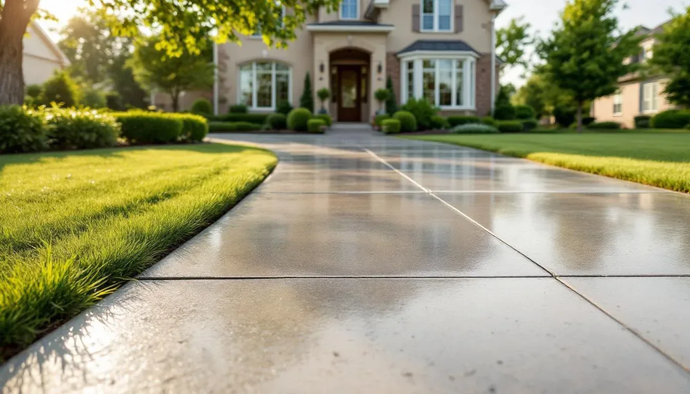Professional concrete driveways services in Kansas City — expert installation, repair, and replacement by Kansas City Concrete Contractors