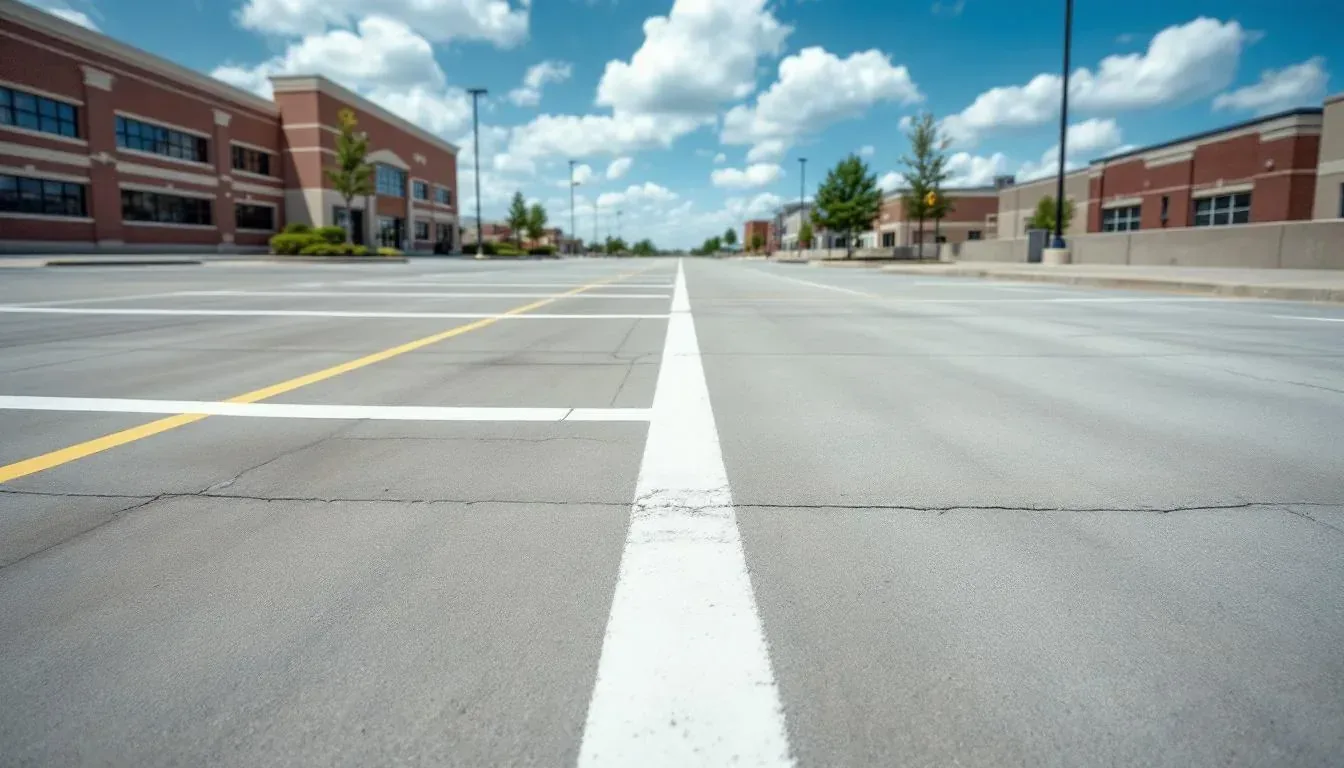Professional parking lots services in Kansas City — expert installation, repair, and replacement by Kansas City Concrete Contractors