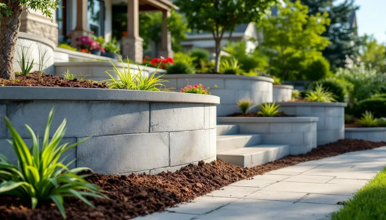 Professional retaining walls services in Kansas City — expert installation, repair, and replacement by Kansas City Concrete Contractors