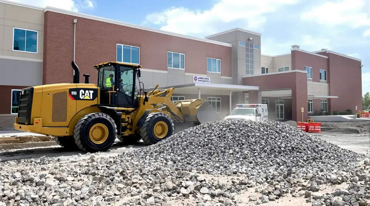 Commercial sitework and site preparation in Independence